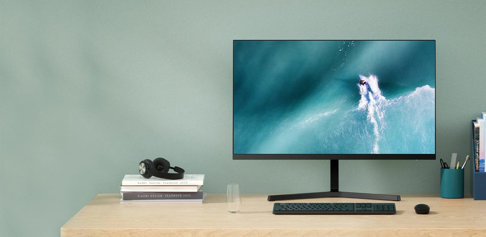 Monitor Xiaomi 1C 23.8 inch Full HD LED, E zezë