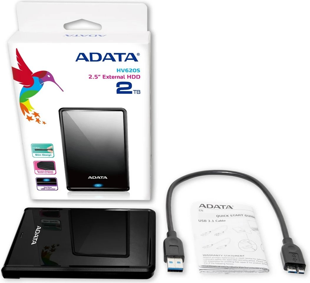 Hard drive Adata, AHV620S, 2000 GB