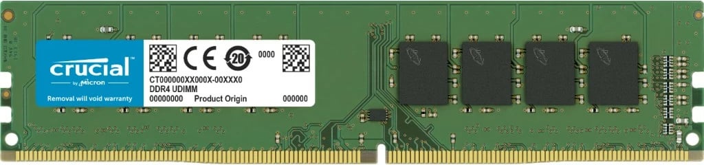 RAM Memorje Crucial CT8G4DFRA32A, 8 GB, DDR4, 3200 MHz