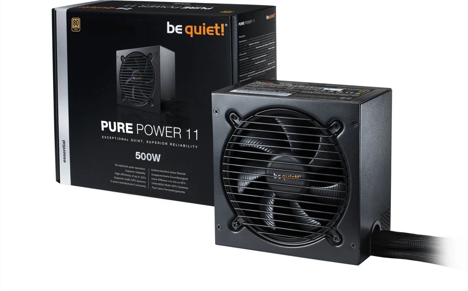 Furnizues i Energjisë be quiet! Pure Power 11 500W