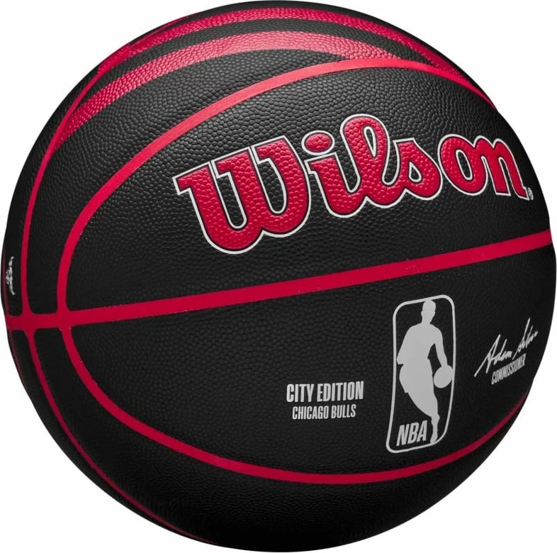 Top basketbolli Wilson Chicago Bulls, i zi dhe i kuq