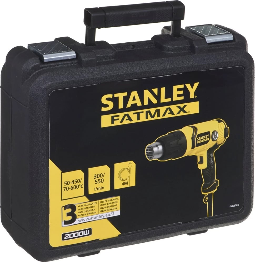 Vegël për djegien e materialeve Stanley FME670K-QS, 2000W 