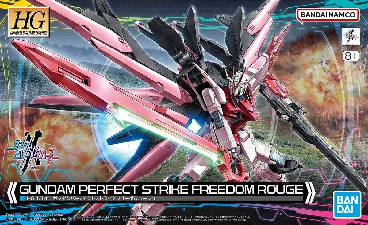 Model Bandai HGBM 1/144 Gundam Perfect Strike Freedom Rouge