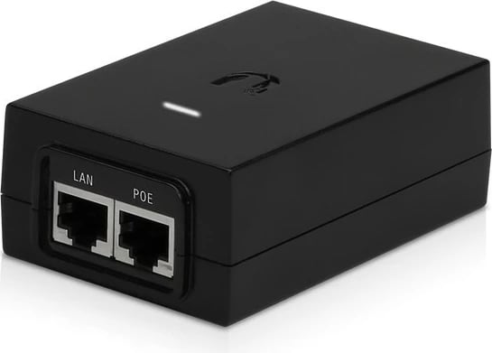 PoE Adapter Ubiquiti POE-24-24W, 24 V, 100 - 240 V, 50/60 Hz, 0.4 - 0.6 A, 1 A, Black