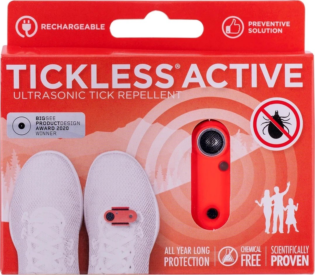 Repelues insektesh automatik TICKLESS Active, Coral