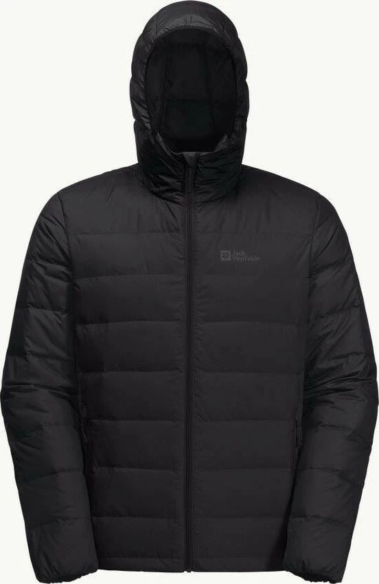 Pallto për meshkuj Jack Wolfskin Ather Down Hoody M, e zezë