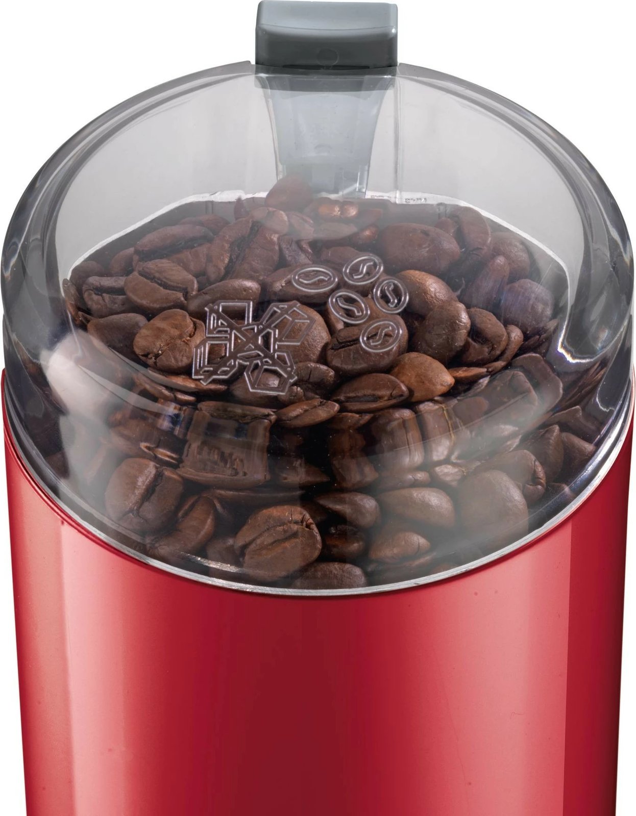 Mulli për kafe Bosch TSM6A014R, 180 W, 75 g, e kuqe