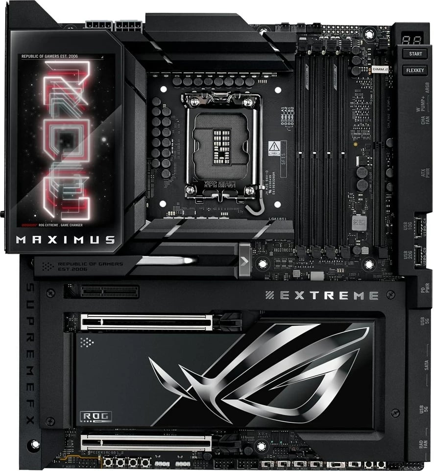 Pllakë amë ASUS ROG MAXIMUS Z890 EXTREME, Socket LGA 1851, e zezë