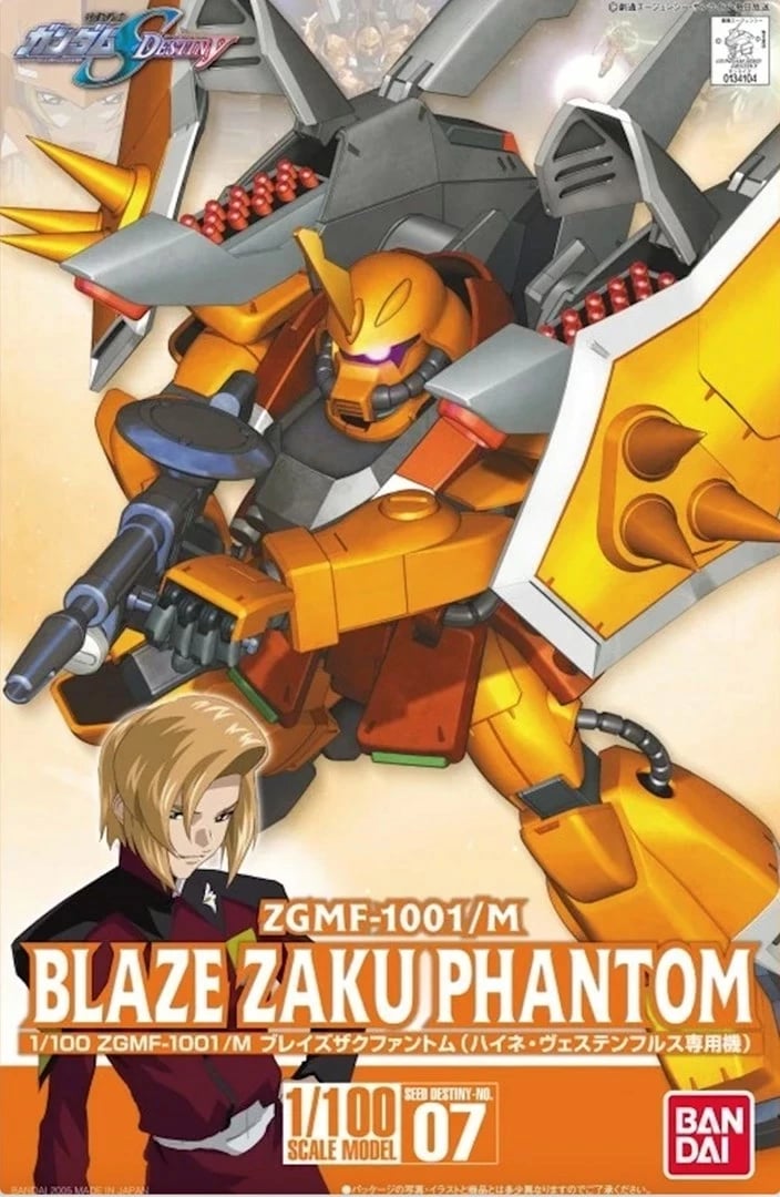 Model Bandai Blaze Zaku Phantom 1/100