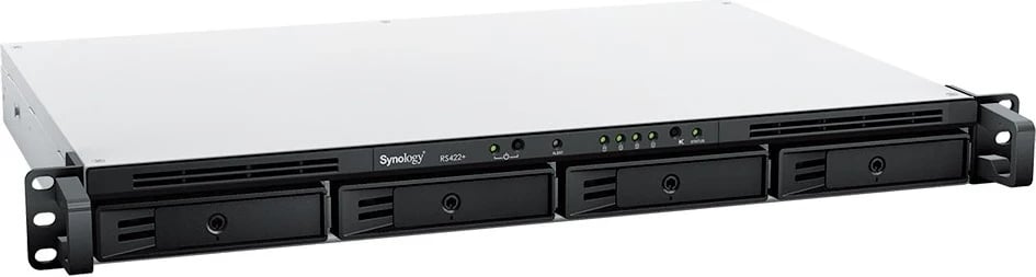 Server NAS Synology RackStation RS422+, Rack (1U), Ethernet LAN, Zi