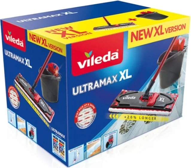 Sistem për Pastrim Vileda Ultramax Box XL, me Kova