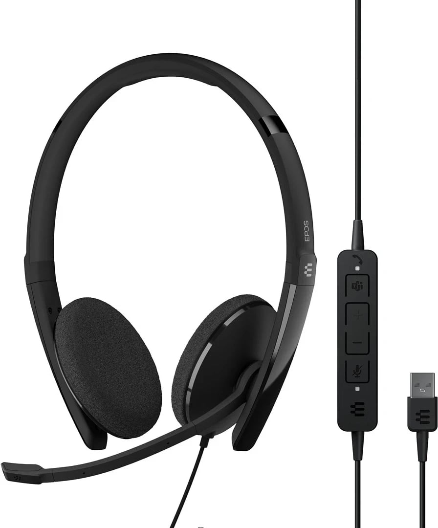 Headset EPOS ADAPT 160T USB II, Black