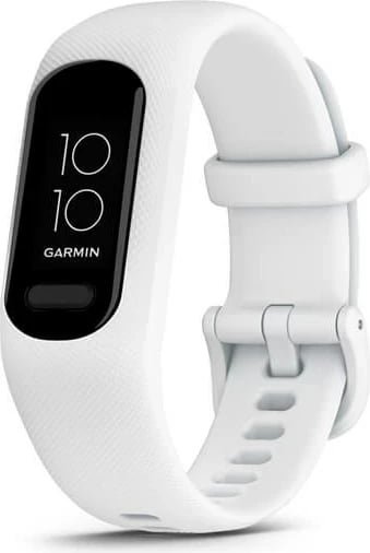 Smartband Garmin VIVOSMART 5, OLED, GPS, Bardhë