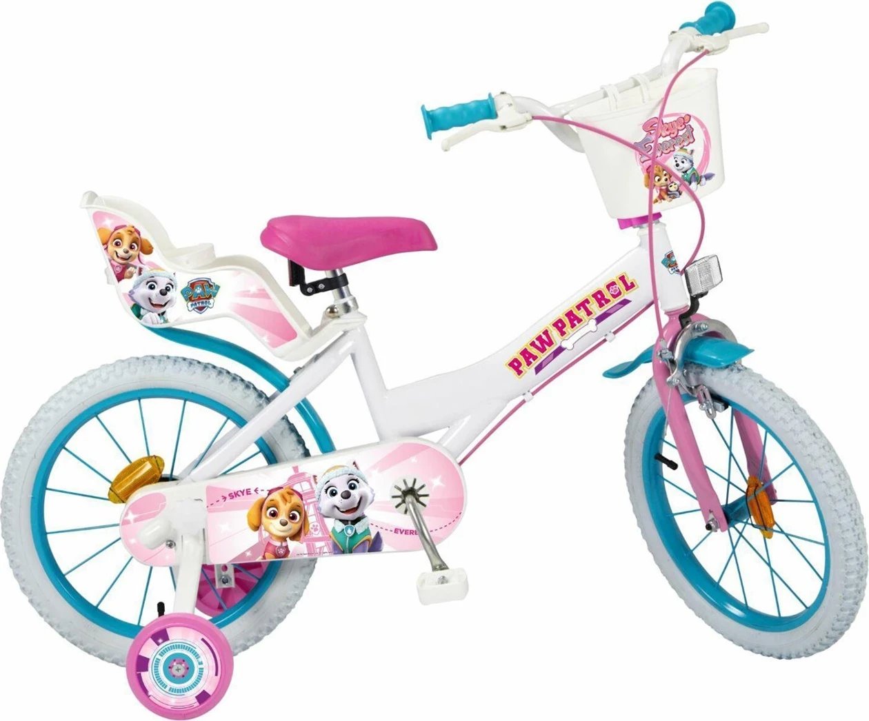 CHILDREN'S BICYCLE 16" TOIMSA TOI1681 PAW PATROL WHITE