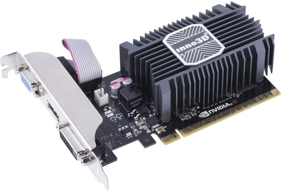 Kartelë grafike Inno3D N730-1SDV-E3BX, NVIDIA GeForce GT 730, 2 GB, Argjendtë