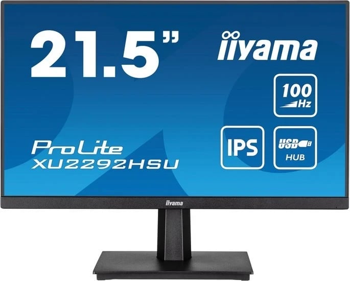 Monitor iiyama ProLite XU2292HSU-B6, 21 inç, Full HD, zi