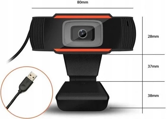 Webcam USB DUXO WEBCAM-X13 1080P, e zeze