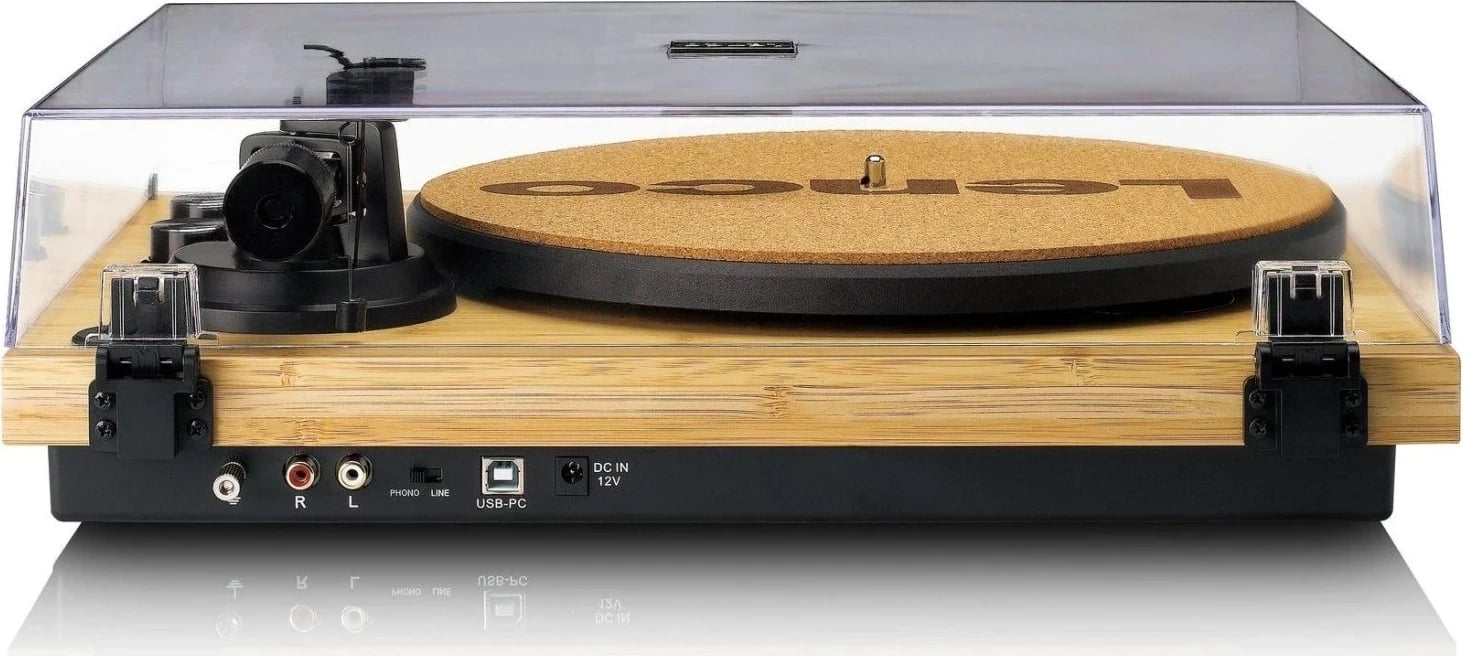 Gramofon Lenco LBT-335BA, Bluetooth, ngjyrë kafe