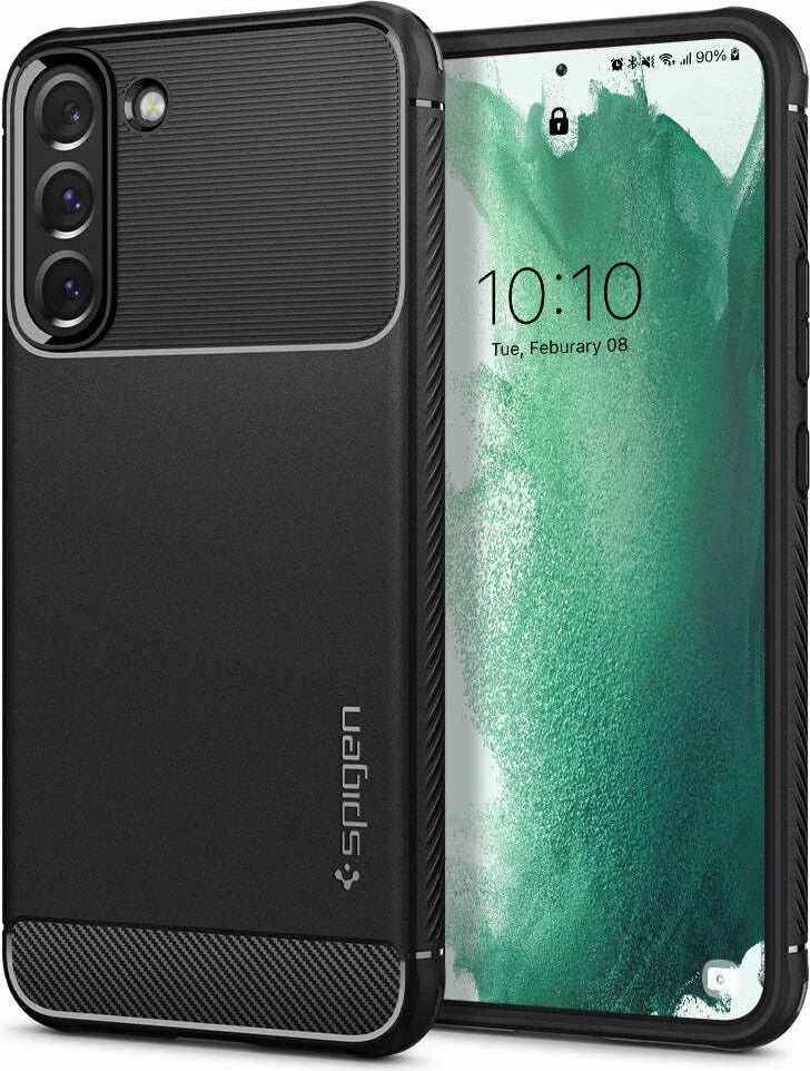 Mbulesë telefoni Spigen, për Samsung Galaxy S22 Plus, e zezë