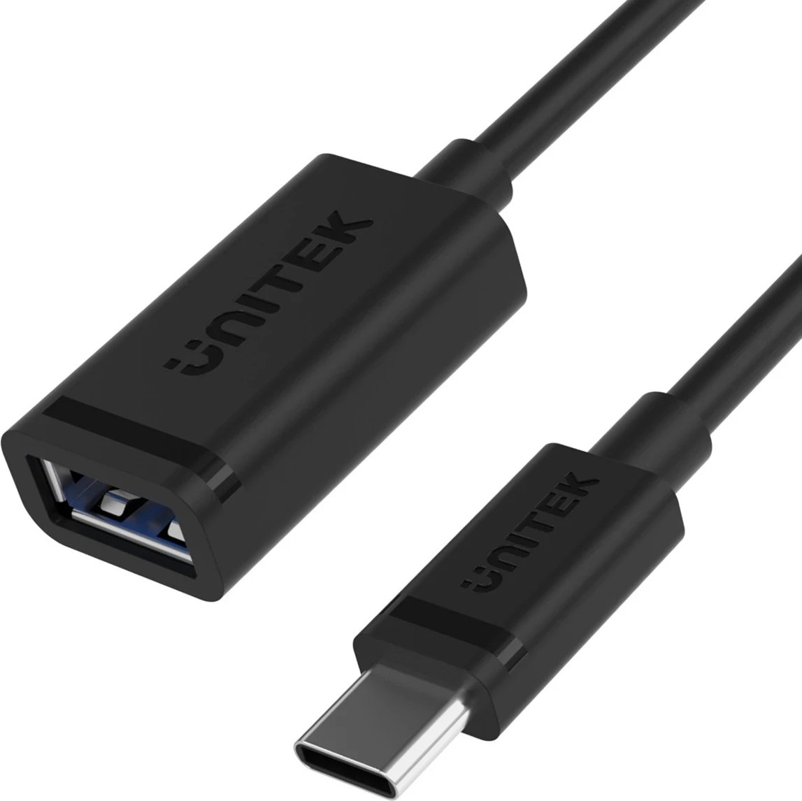 Kabllo përshtatëse Unitek, USB C - USB 3.1, e zezë 