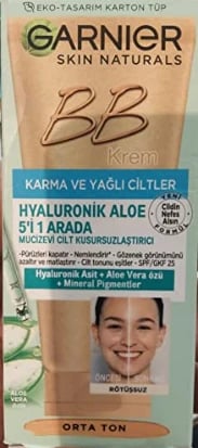 Krem për lëkurë Garnier Skin BB Classic 12H Medium