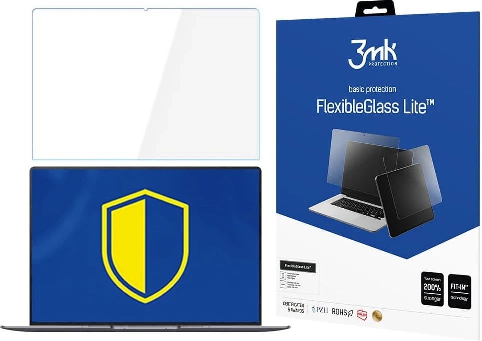 Mbështjellës ekrani 3MK FlexibleGlass Lite 15'' për Huawei MateBook X Pro 2022, transparent