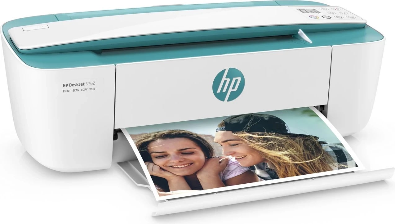 Printer HP DeskJet 3762, Apple AirPrint, Wi-Fi, i bardhë