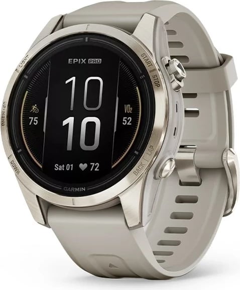 Smartwatch Garmin EPIX PRO Gen 2, 42mm, Sapphire Edition, Gold