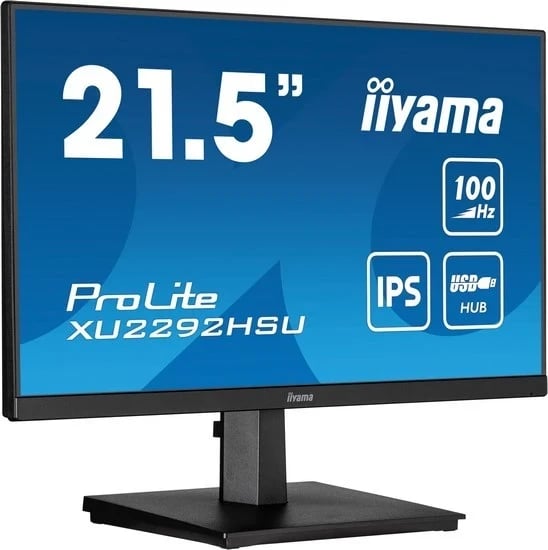 Monitor iiyama ProLite XU2292HSU-B6, 21 inç, Full HD, zi