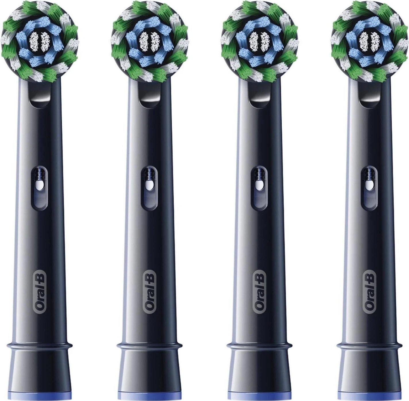 Koka furçe Oral-B EB50 CrossAction, e zezë, 4 copë