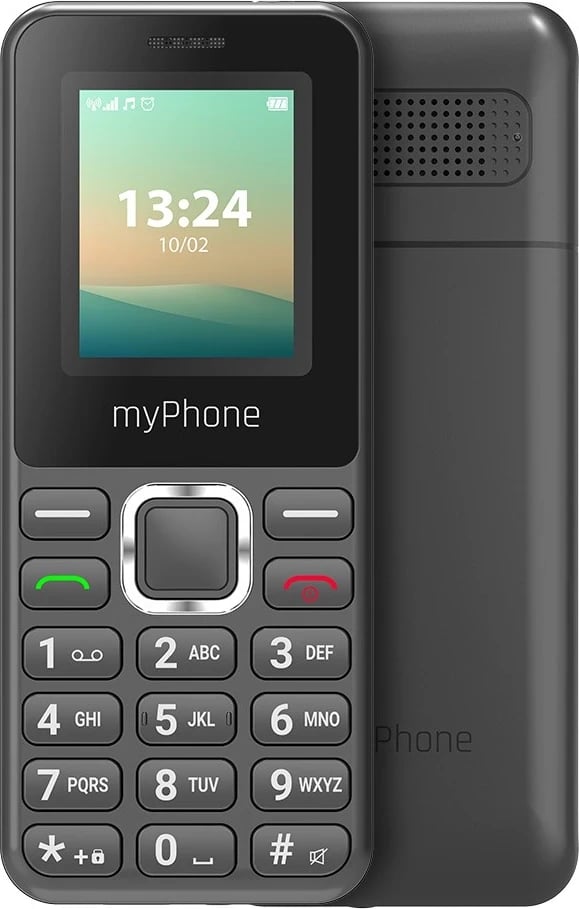 Celular myPhone 2240 LTE, me memorje të brendshme 128GB, ngjyrë e zezë