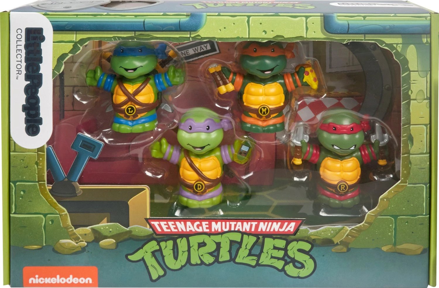 Set figurash Fisher-Price për fëmijë, Ninja Turtles