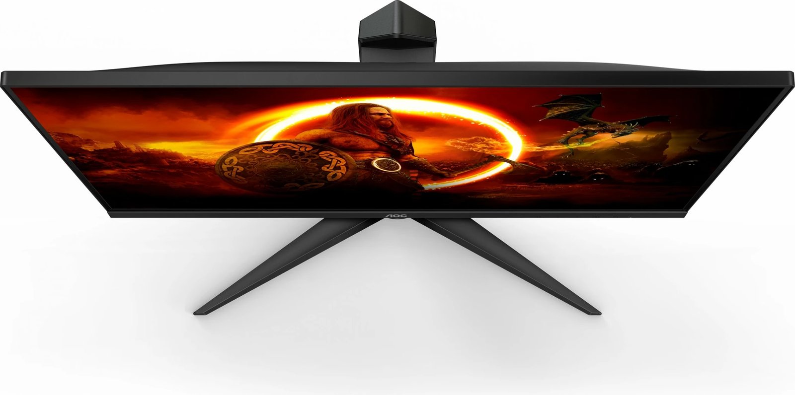 Monitor gaming AOC Q24G2A/BK, 23.8", 2560 x 1440 pixels, Quad HD, LCD, 165Hz, 1ms, i zi, i kuq