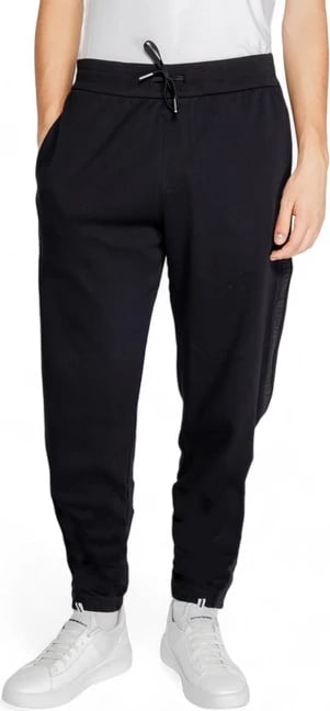 Pantalona për meshkuj Armani Exchange, të zeza