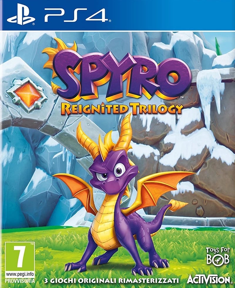 Loja PS4 Spyro Reignited Trilogy