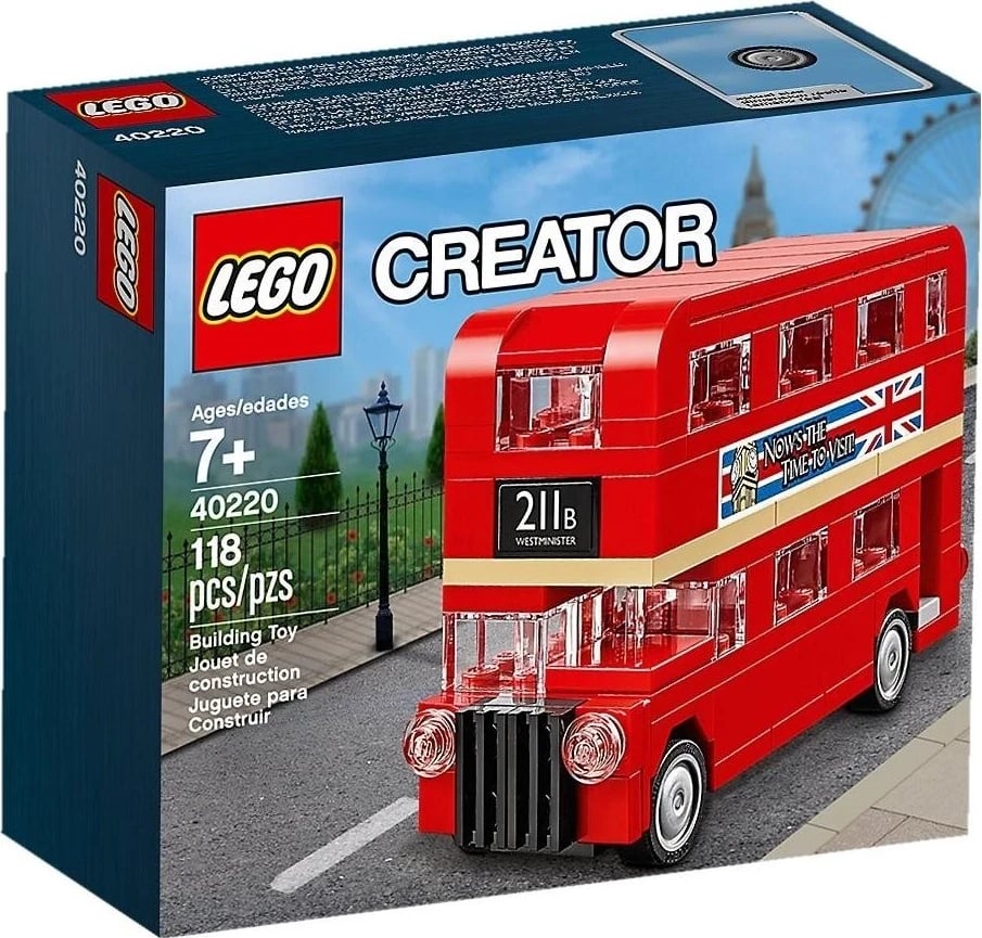 LEGO Creator 40220 Autobusi i Londrës
