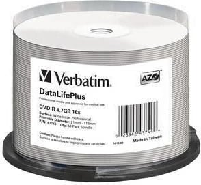 DVD-R Verbatim DataLifePlus 4.7 GB 50 copë