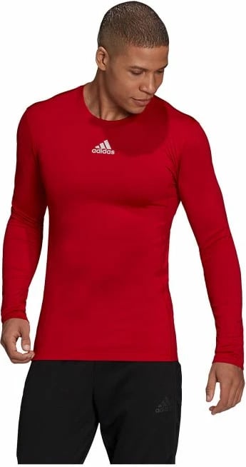 Maicë adidas TechFit për meshkuj, e kuqe