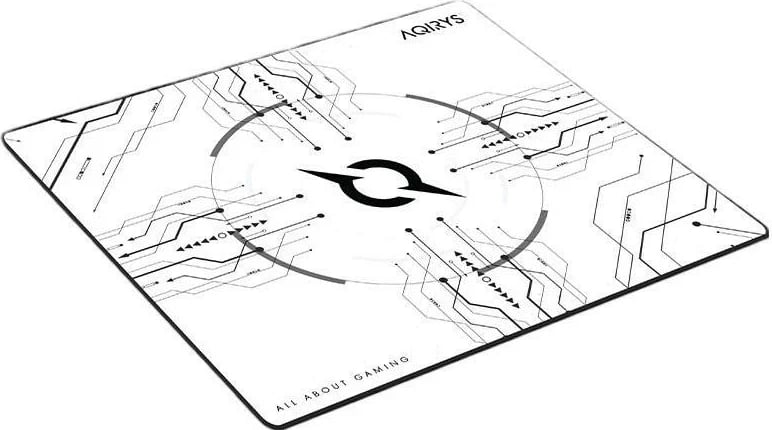 Mauspad Aqirys Gravel, 450x400, e bardhë