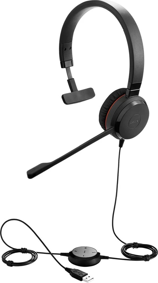 Headset Jabra EVOLVE 30 II UC Mono, Black