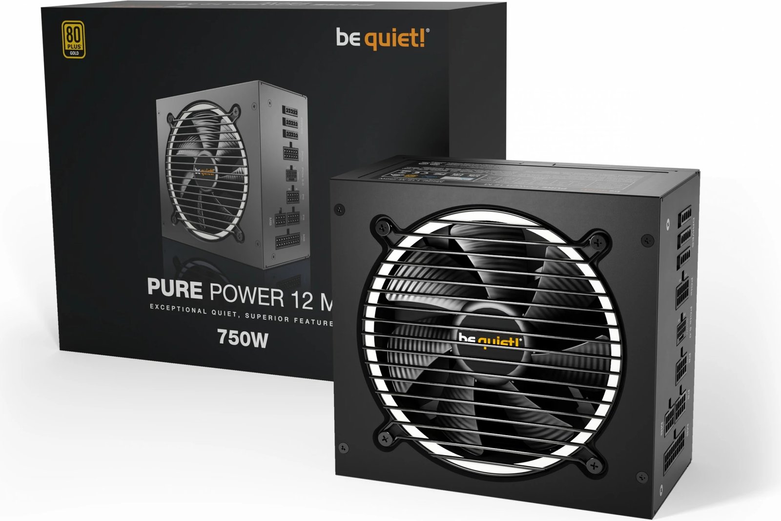 Furnizues energjie Be Quiet! Pure Power 12 M, 750 W, 80 PLUS Gold