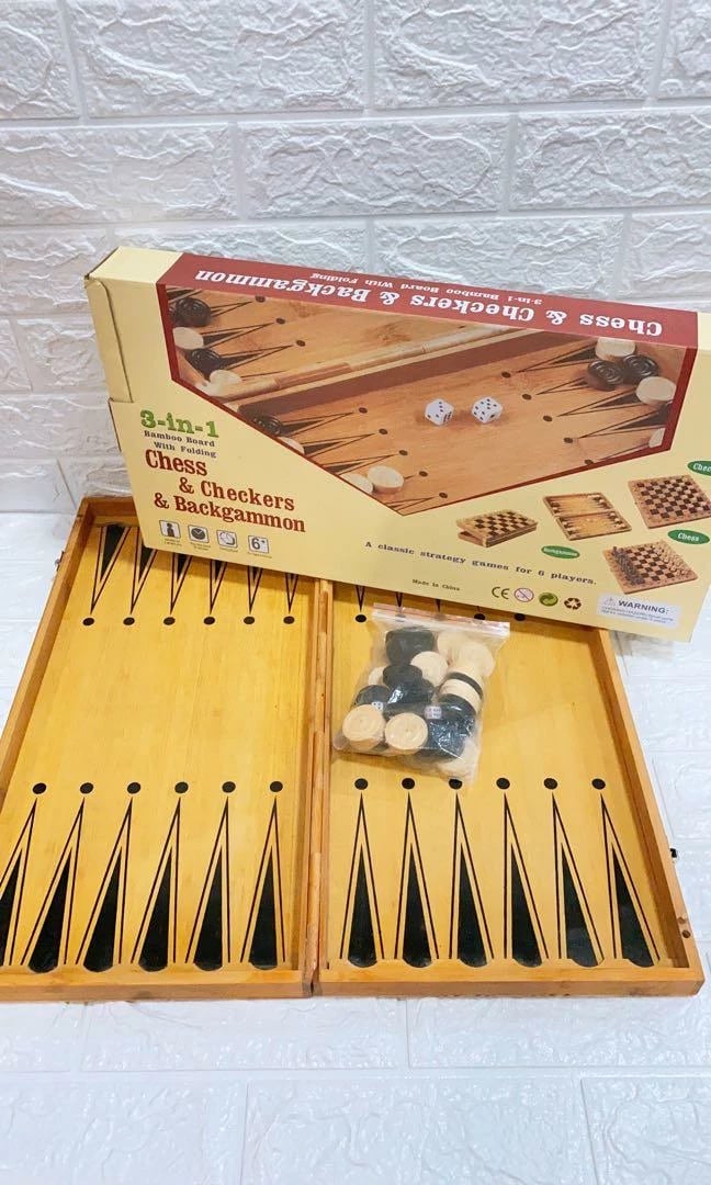 Shah dhe backgammon druri 47x24 cm