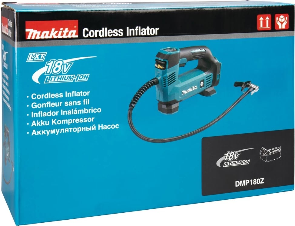 Kompresor Ajri Makita DMP180Z, 12 l/min, me Bateri, Blu