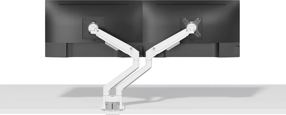 Krah monitori Neomounts DS70-250WH2, Clamp/Grommet, 9 kg, 17"-32", i bardhë