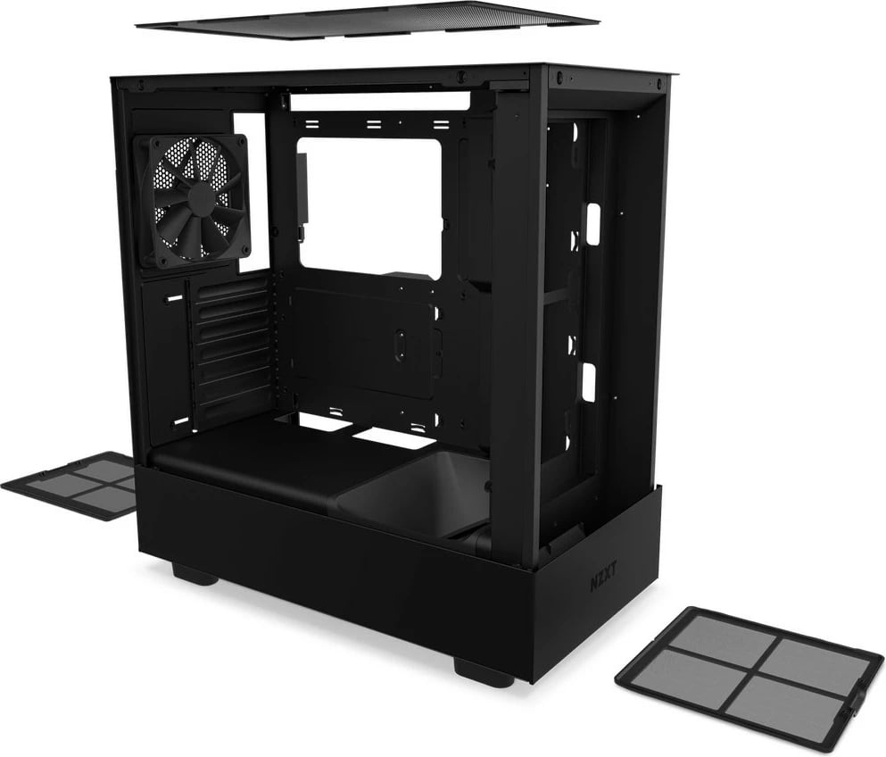 Kasë kompjuteri NZXT H5 Flow (CC-H51FB-R1) - e zezë