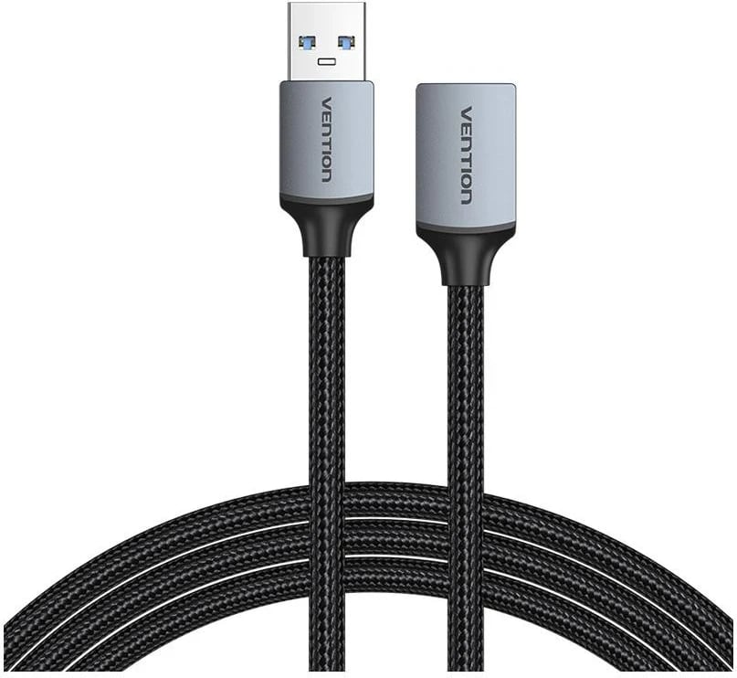 Kabllo zgjatuese USB 3.0 Vention, 2m, e zezë