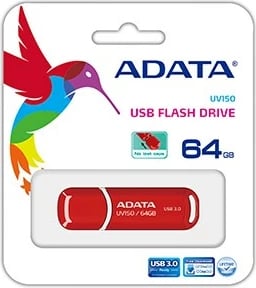 USB Adata DashDrive , 64GB, e kuqe 