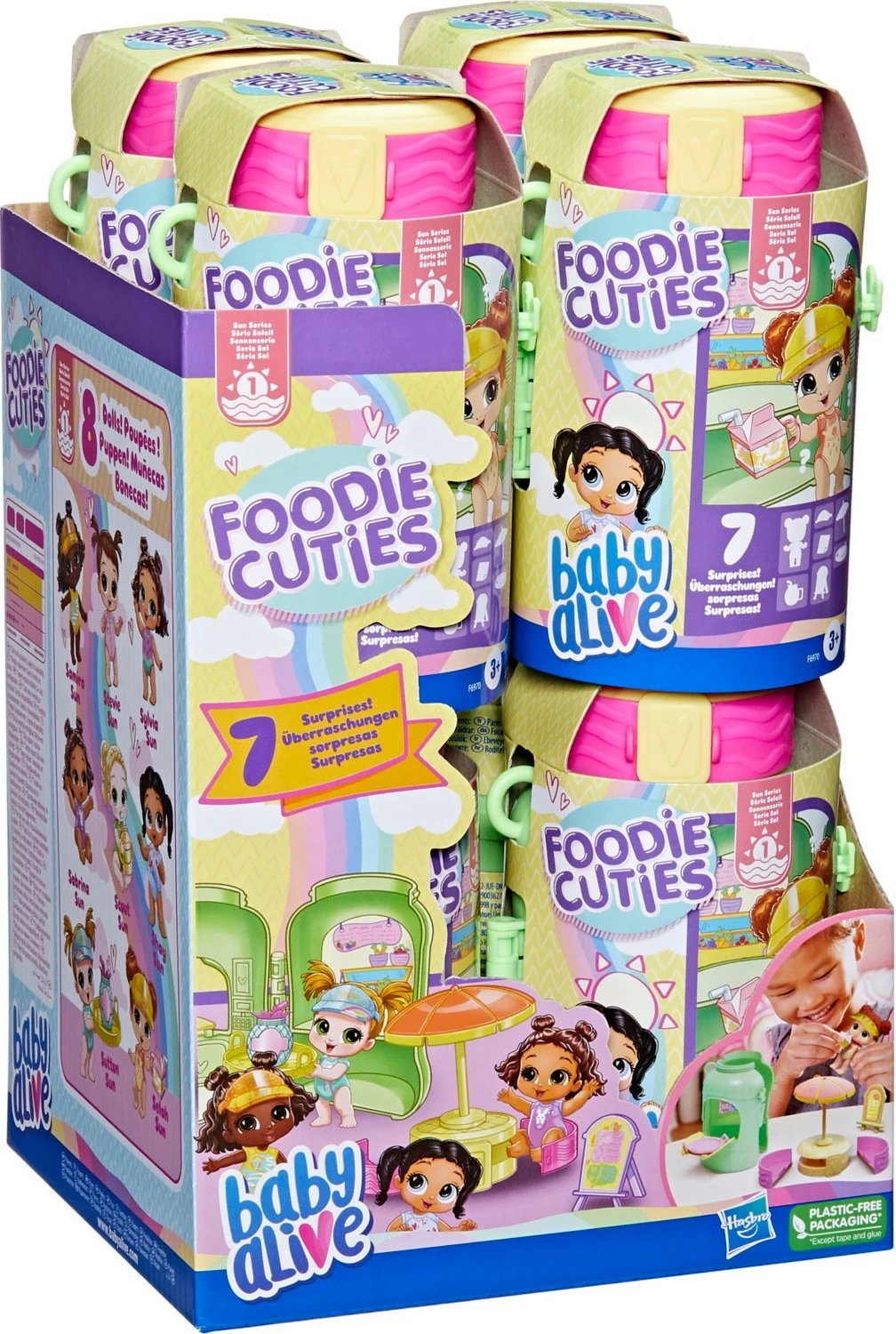 Lojëra për fëmijë Baby Alive Foodie Cuties Surprise Flask - F6970