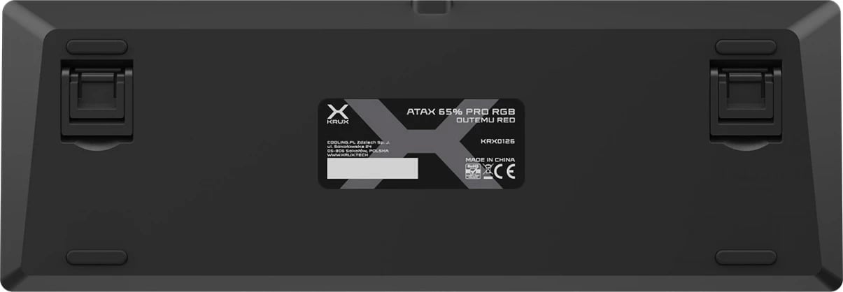 Tastierë gaming KRUX ATAX Pro e zezë