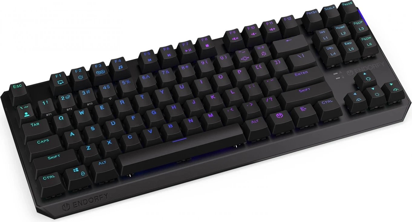 Tastierë Endorfy Thock TKL Wireless, e zezë